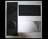 moderne Malerei kaufen schwarz grau silber weiss 150 x 155 cm - Bild BLACK SILVER Maler LEO